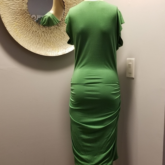 Arden B faux wrap bodycon dress - Picture 3 of 6